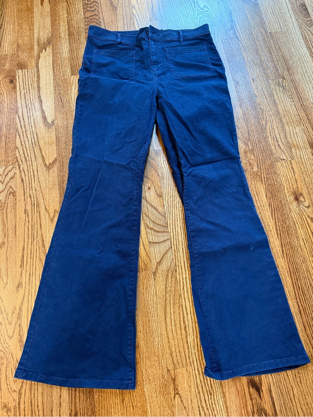 LOFT Ladies’ Dark Navy Flared Pants